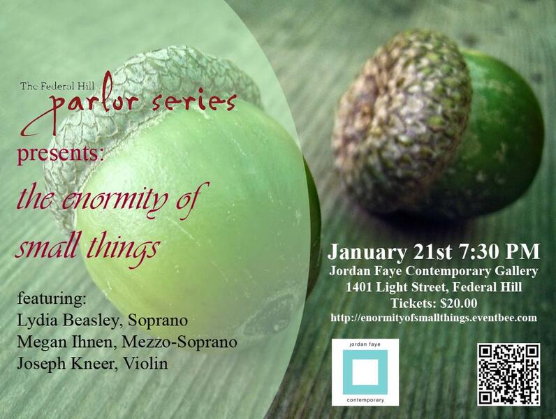 FHPS presents: the enormity of small things