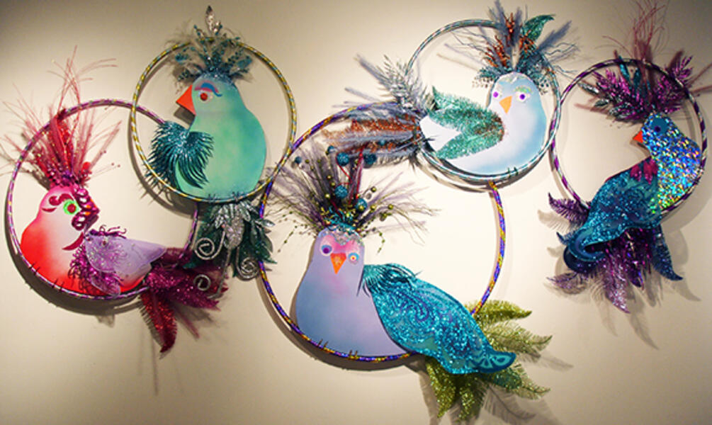 More of the eight birds