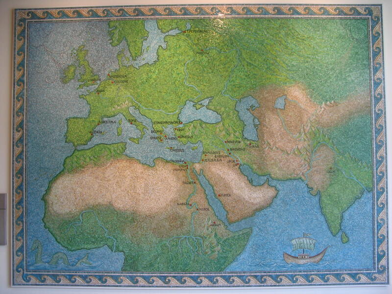 Mosaic Map 0f the Ancient and Medival World