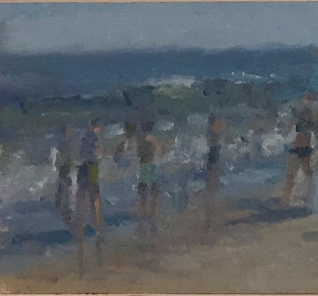 Beach with Figures