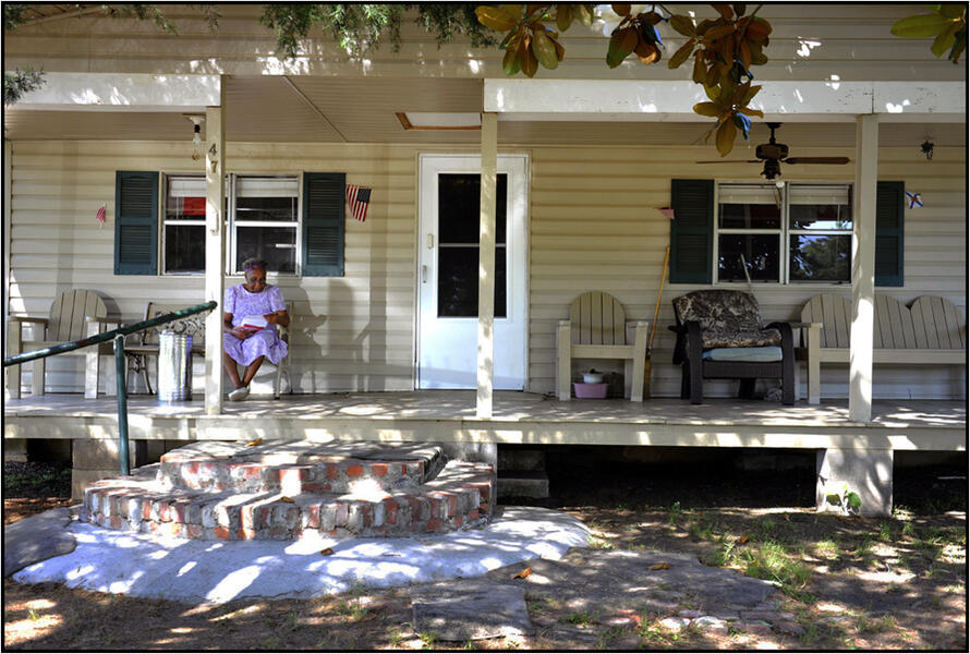 Gee's Bend Image No. 169, Mary Lee's Porch