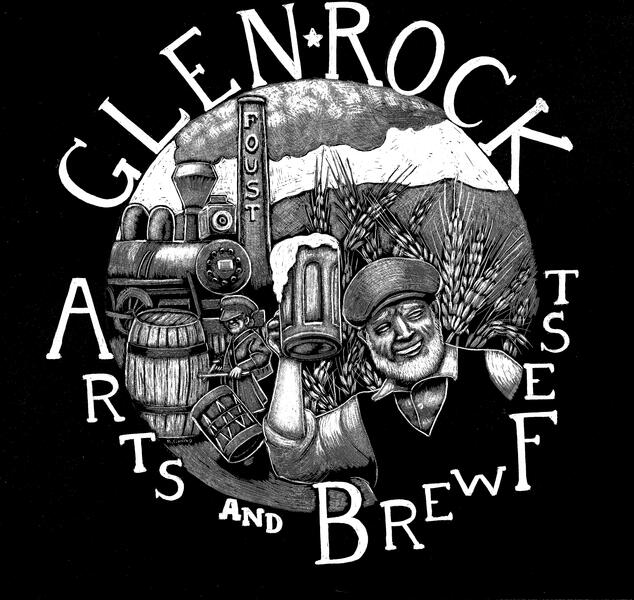 GlenRock Art and Brew Fest Logo