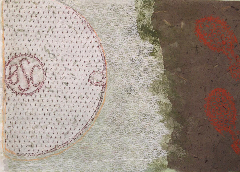 Manhole Lid, Footprints