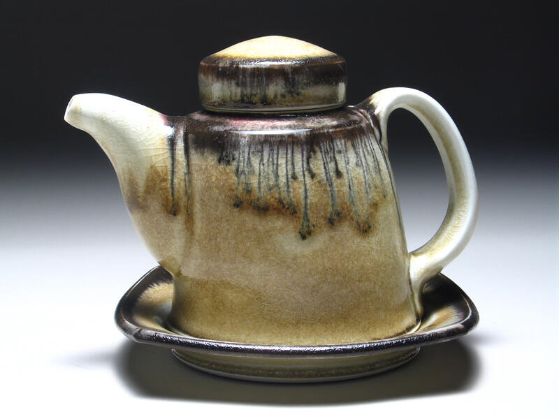 Teapot with Saucer