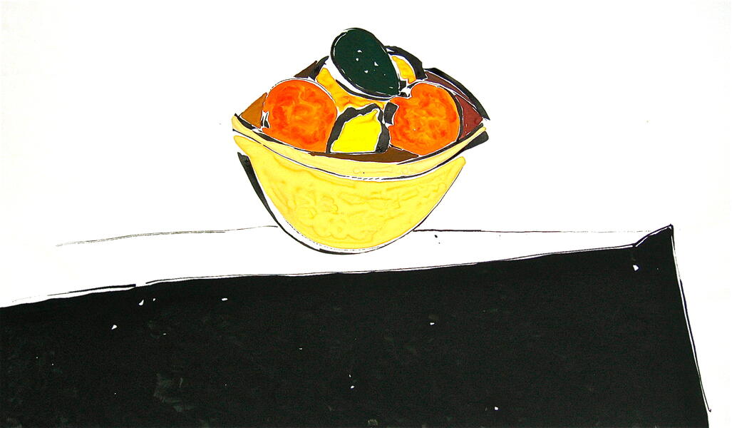 Bowl of Fruit with Avocado
