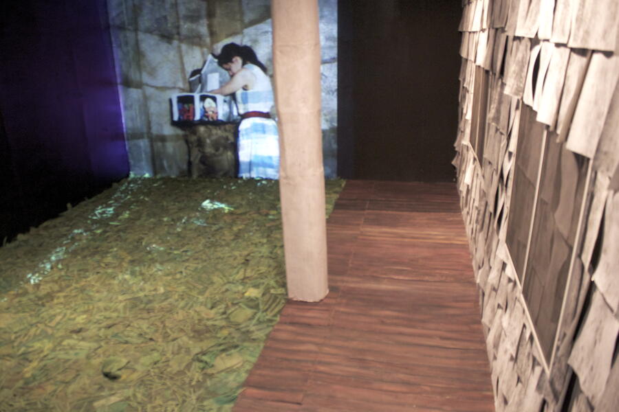 Installation shot: The Porch