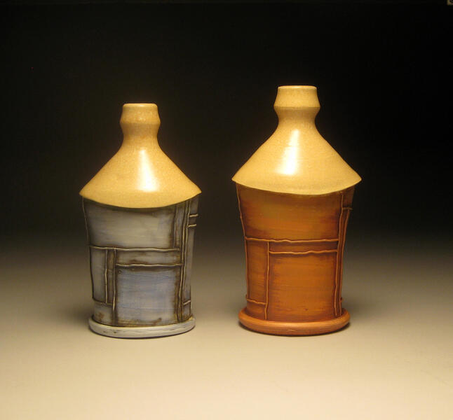 Cylindrical Bottlescapes, detail