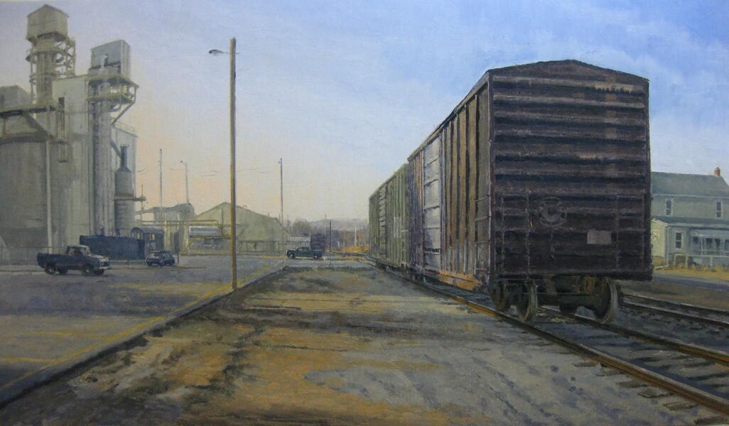 Boxcars and Pulp Mill   2011