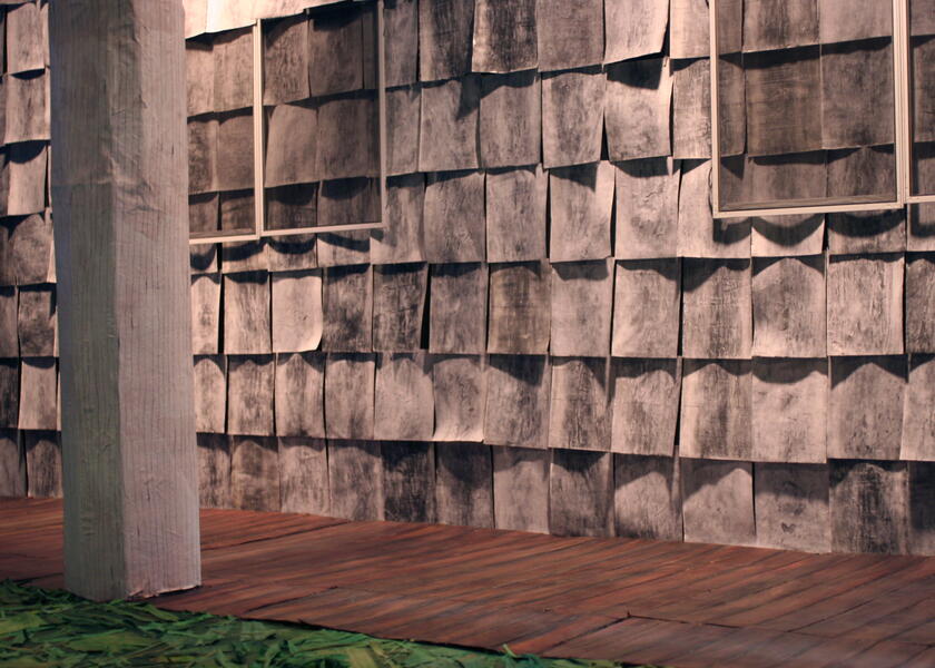Installation shot: The Porch