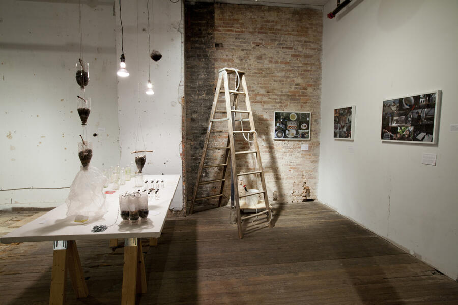Emergency Survival Tactics, An Ongoing Study and Archive - Installation View