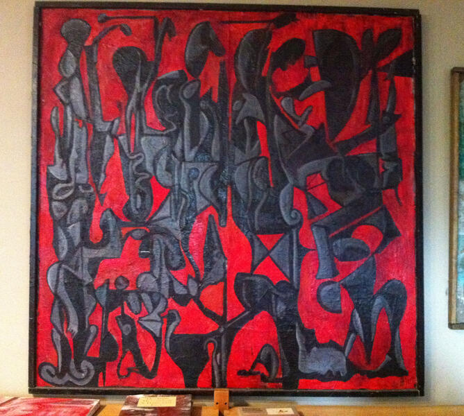 Large Red painting (1995)