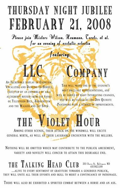 LLC, Company &amp;amp; Violet Hour