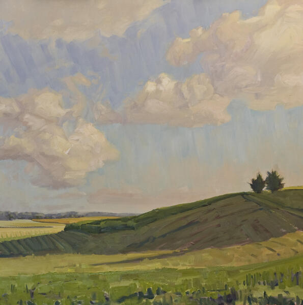 Maryland Clouds over Fields