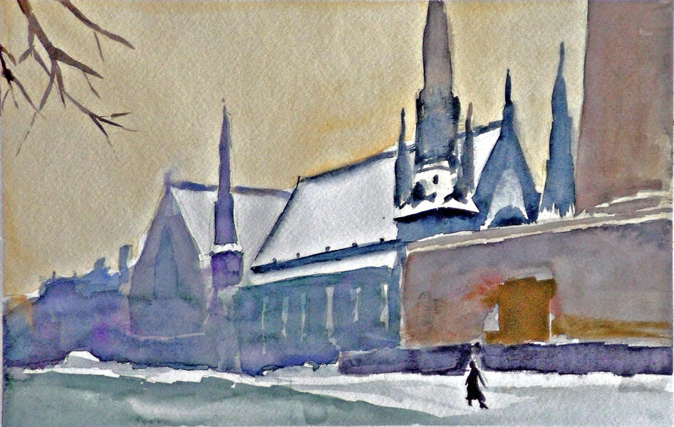 mountvernonnsquareinthesnow