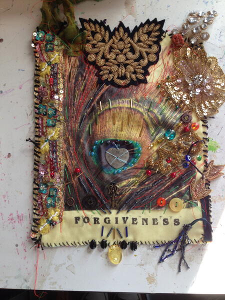 &quot;Eye of Forgiveness (Peacock God Feather)&quot;