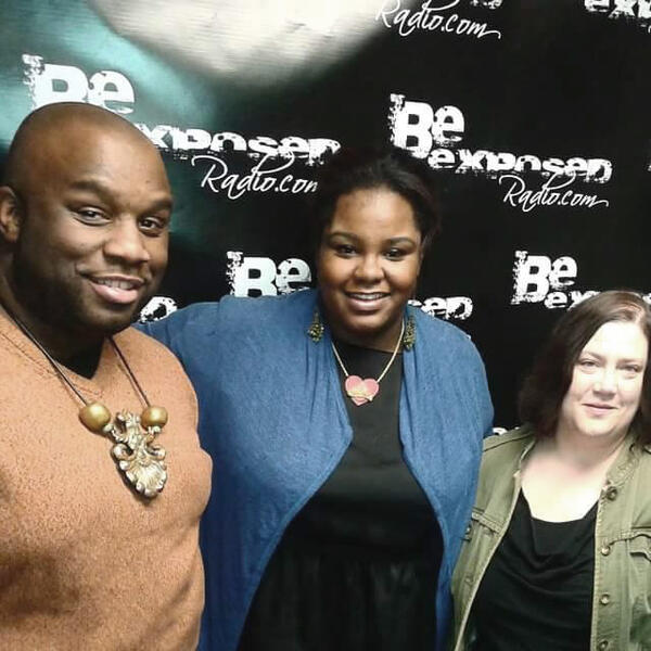 Nate Couser (left), Rose Anderson (right), and Megon Dee (Center)