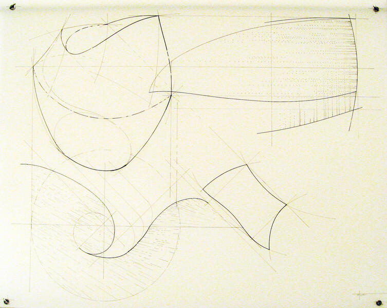 Drafted Sketch - Large Pod Vessel