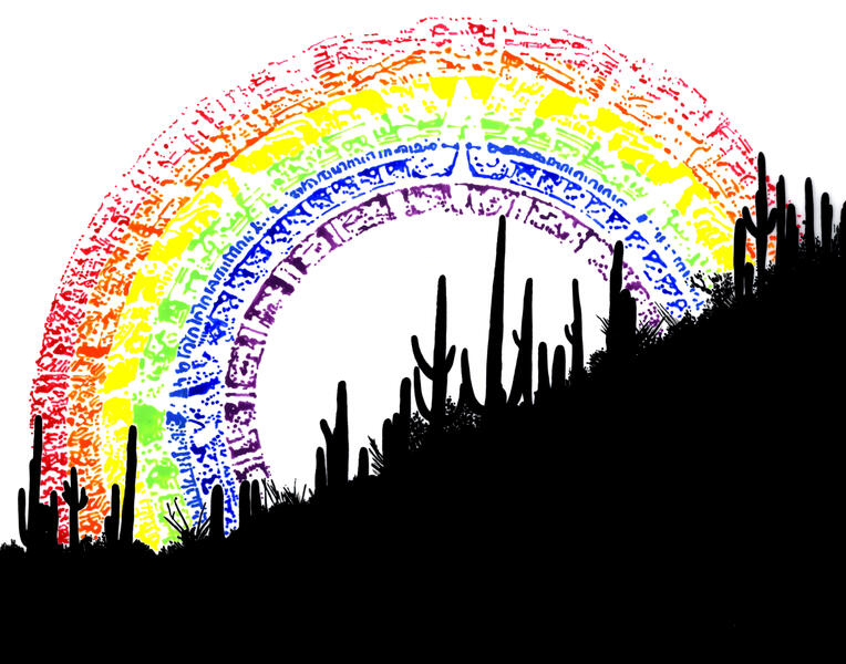 Aztec Rainbow V