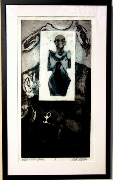 Etching, Aquatint by Brett Stuart Wilson