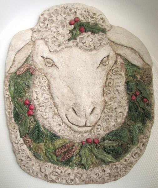 Sheep Wreath