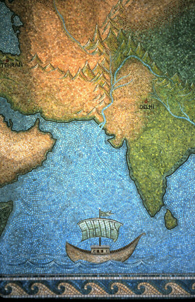Ship, India, Middle East