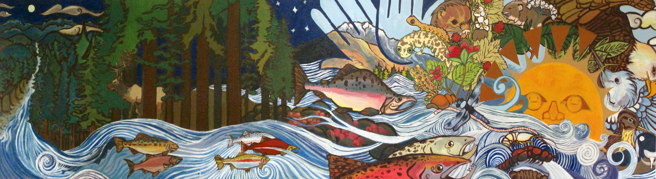 Skagit River Watershed Mural 