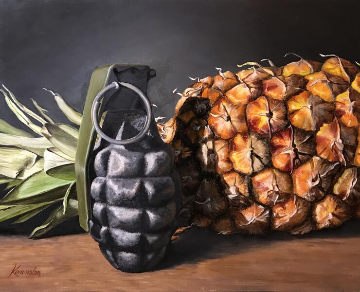 Still Life with Pineapples