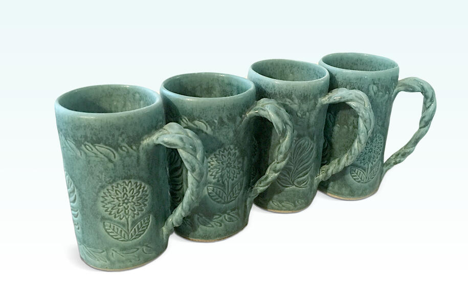 Stamped Mugs
