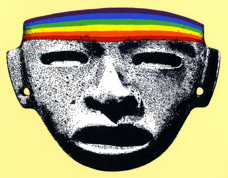 Aztec Mask (Rainbow Superfly)
