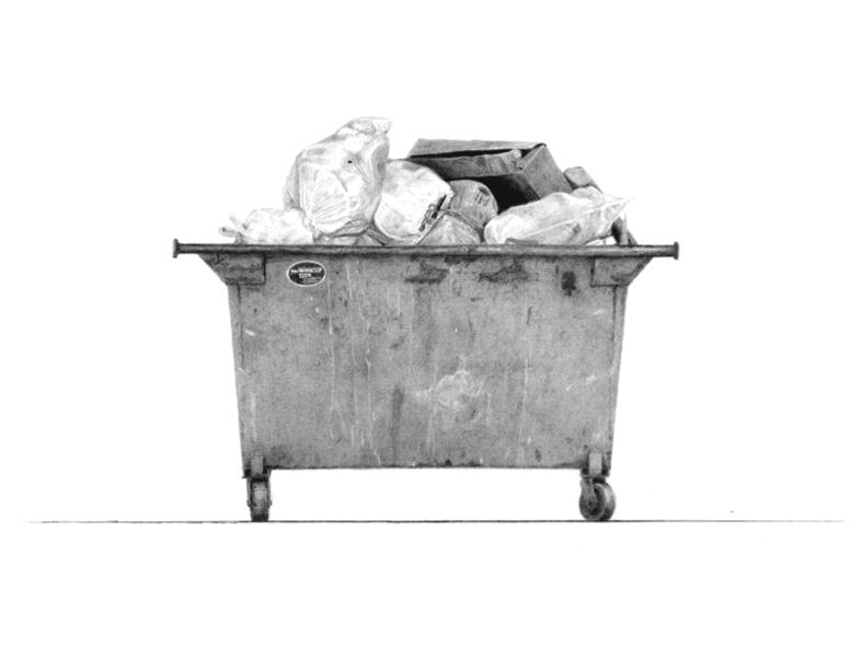 Wheeled Dumpster