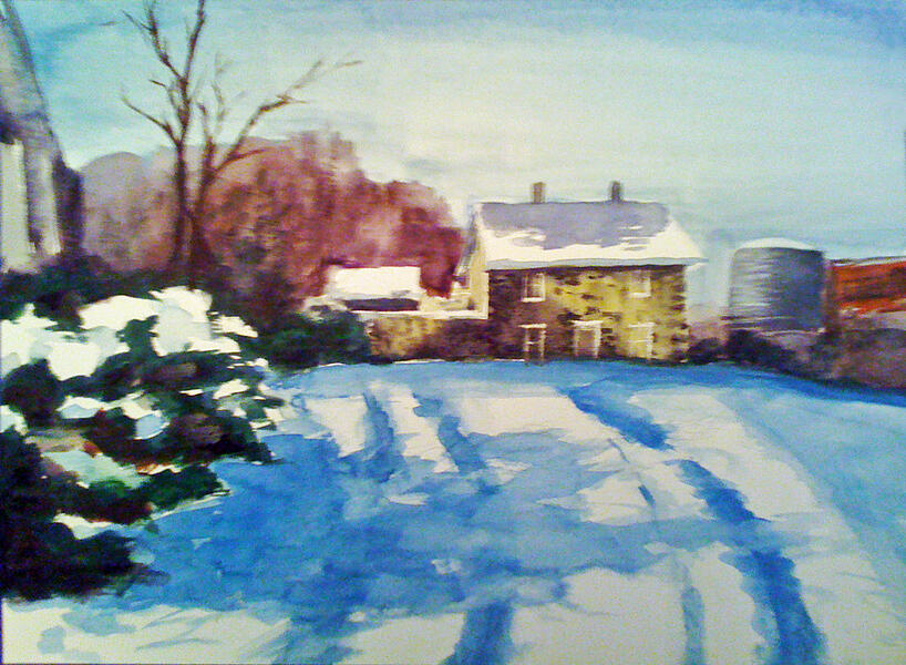 woodberrysnowscene