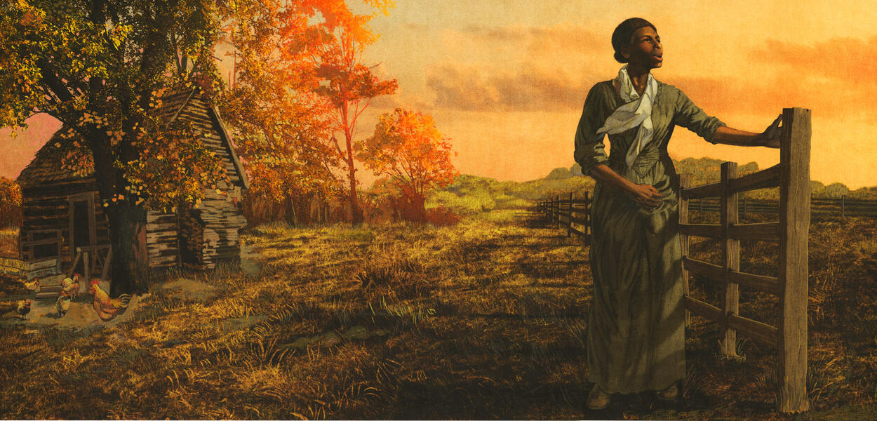 Harriet Tubman, Singing at the Gate