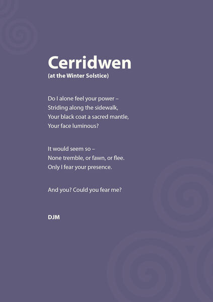 Cerridwen by Daniel J McKenzie