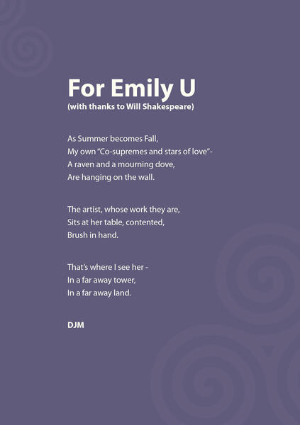 For Emily U by Daniel J McKenzie