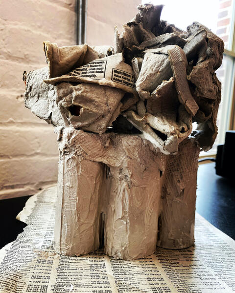 Mixed Media Sculpture