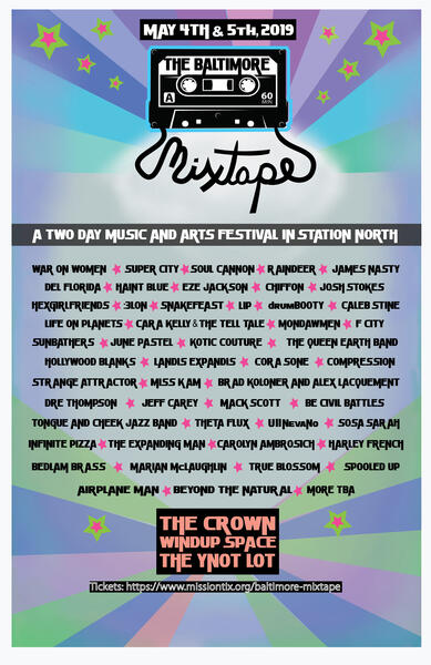 Baltimore Mixtape Festival Poster