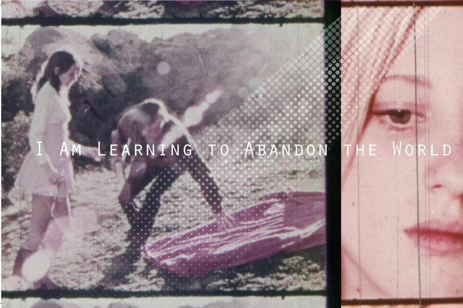 Postcard image for I Am Learning to Abandon the World.