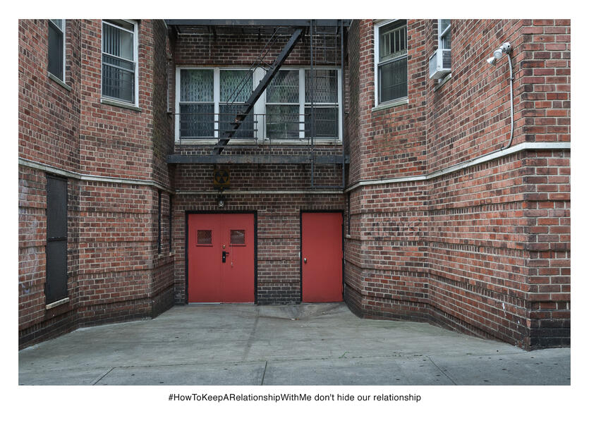 Geolocation: #DontHideOurRelationship (Bronx, NYC), 2012