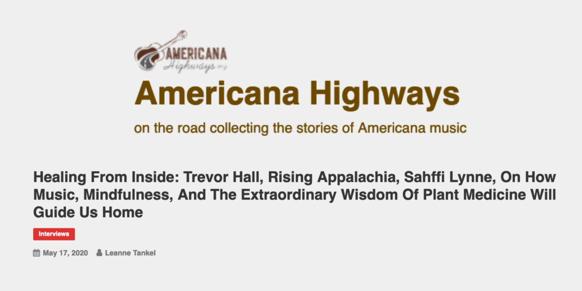 Americana Highways, May, 2020