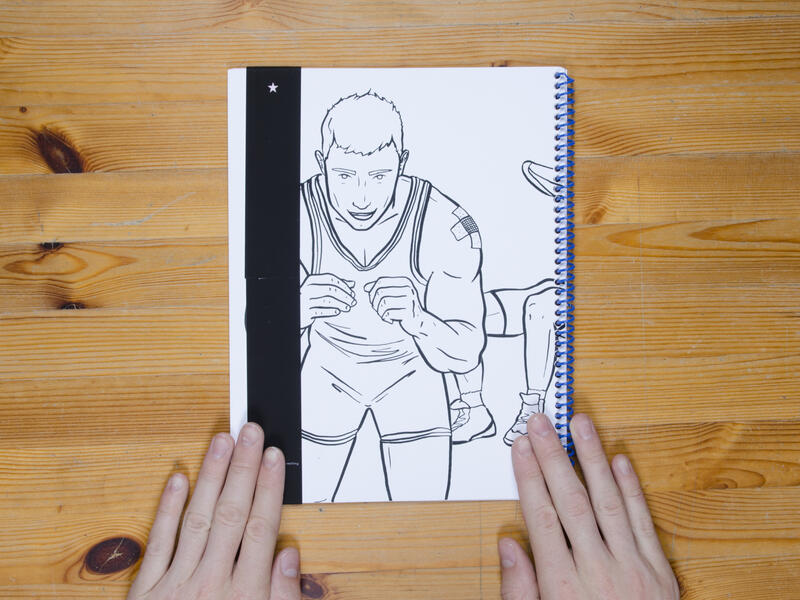 The Wrestling Coloring Book