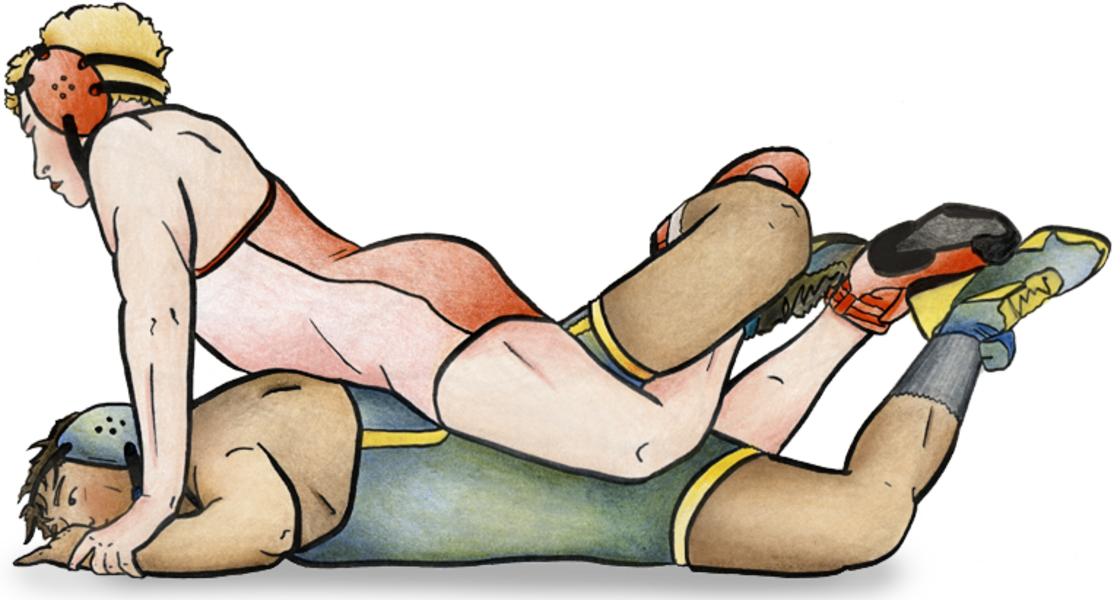 The Wrestling Coloring Book