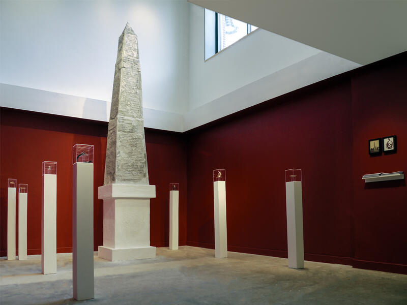 Kelimeler Kıyafetsiz (:Words Naked/Are Not Enough) – Monument III (Obelisk), Ornaments I-VII 