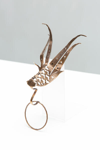 Ornament IX: Ring Gag with Tulip Motif (Süs VIII: Lale Motifli Yüzük Susturucu )