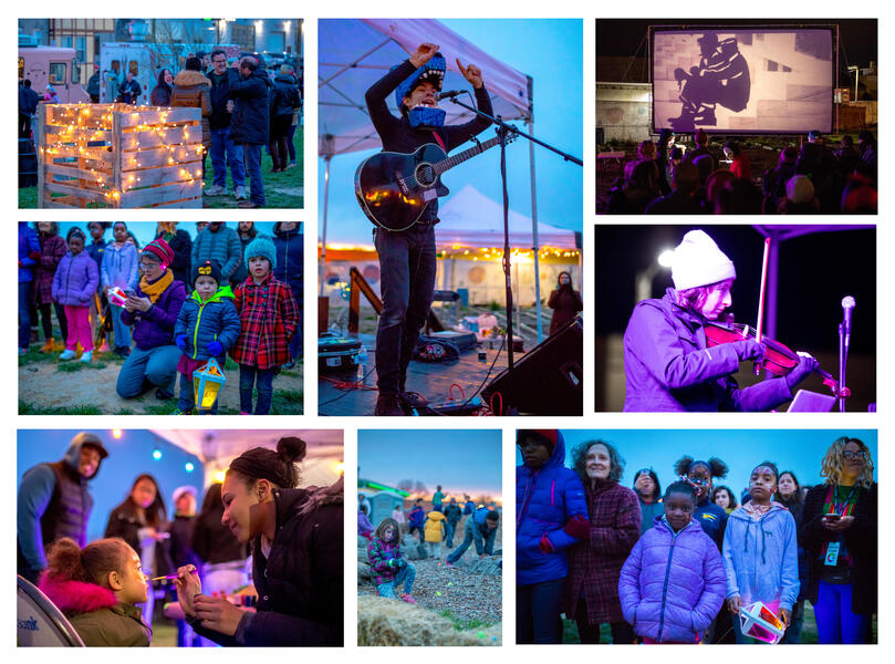 Opening Night Event: Neighborhood Lights 2018: Remington - at Sisson Street Park Photography by Crystal Dunn