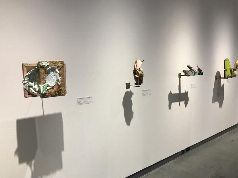 Trash Talk: History in Assemblage installation view