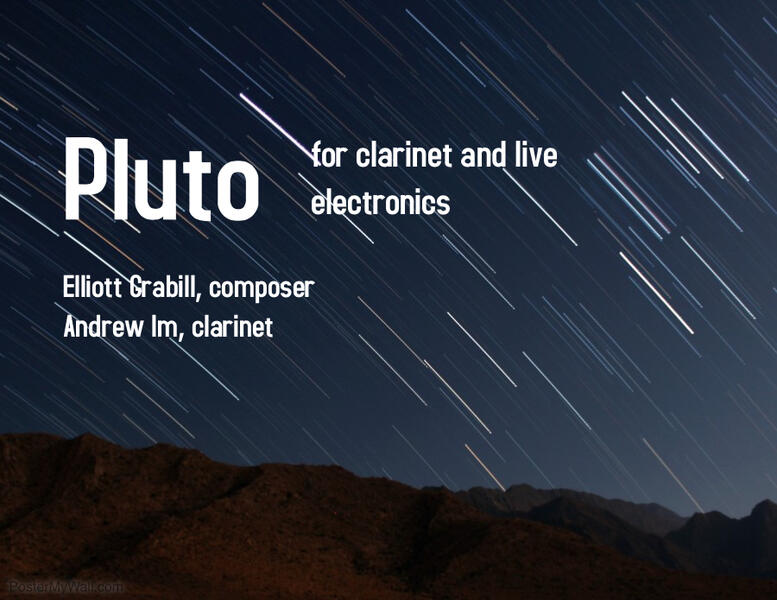 Pluto Concert Flier