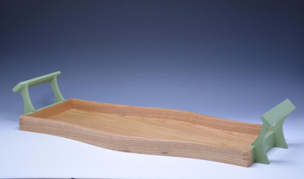 Curved Pistachio Tray