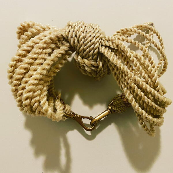 Knotted blond