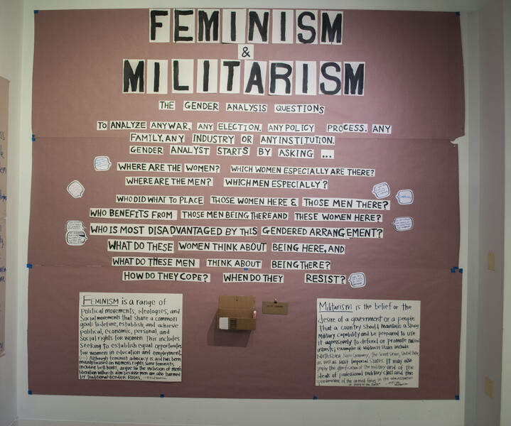 Gender Analysis Questions Wall