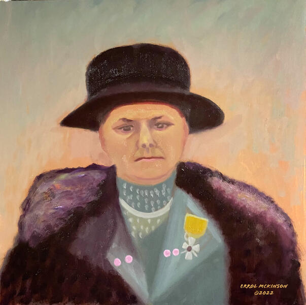 Modern Art Meets Cubism - A Soldier's Widow